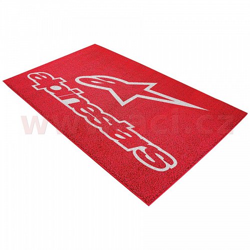 koberec malý, ALPINESTARS (červený, 180 x 90cm)